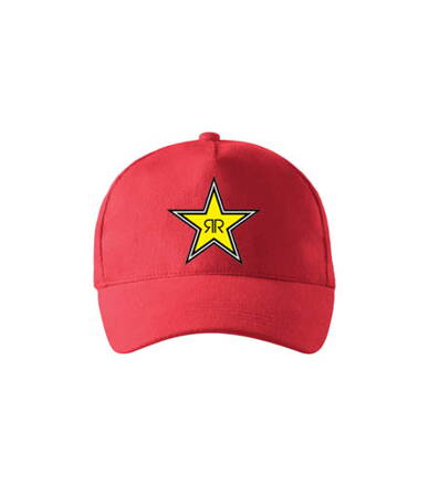 Šiltovka RockStar, červená