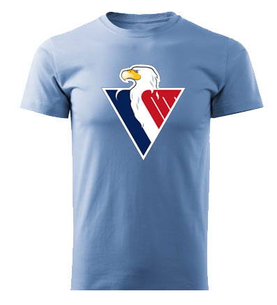 Tričko HC Slovan, svetlomodré