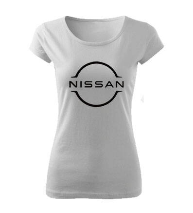 Dámske tričko NISSAN, biele