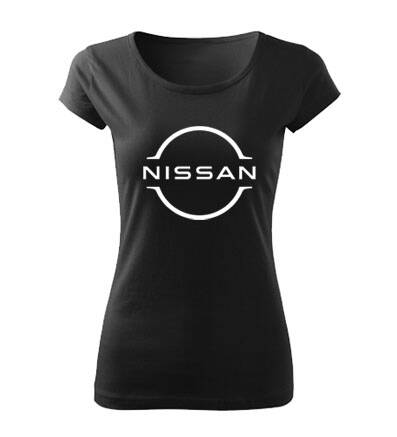 Dámske tričko NISSAN, čierne