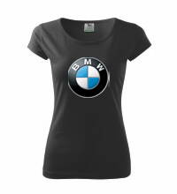 Dámske tričko BMW, čierne 2