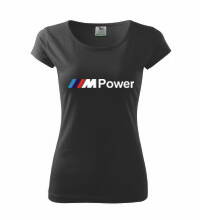 Dámske tričko M-power, čierne