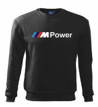 Mikina M-power, čierna 2