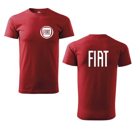 Tričko FIAT, červené