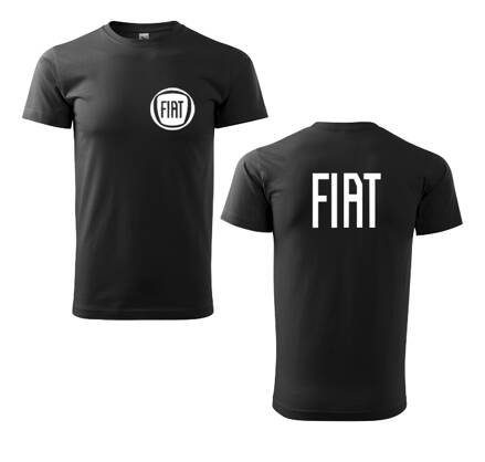 Tričko FIAT, čierne 