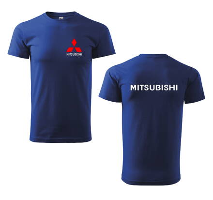 Tričko MITSUBISHI, modré