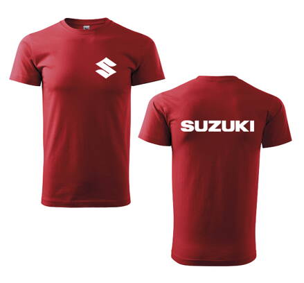 Tričko SUZUKI, červené