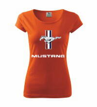 Dámske tričko Mustang, orandžové