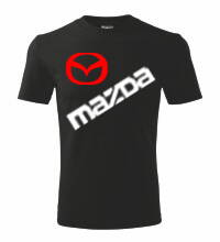 Tričko Mazda, čierne 4