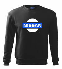 Mikina Nissan, čierna