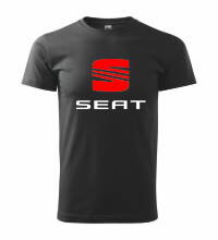 Tričko Seat, čierne