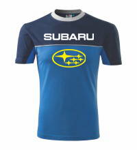 Tričko Subaru, modromodré