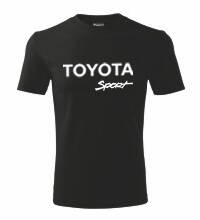 Tričko Toyota, čierne 4