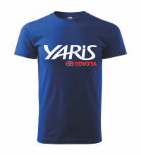 Tričko Toyota Yaris, modré