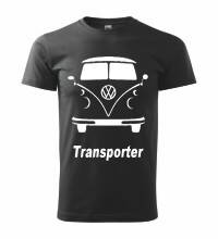 Tričko Transporter, čierne