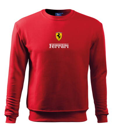 Mikina Ferrari, červená 2