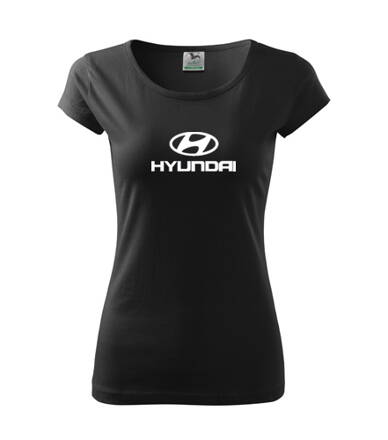 Dámske tričko Hyundai, čierne