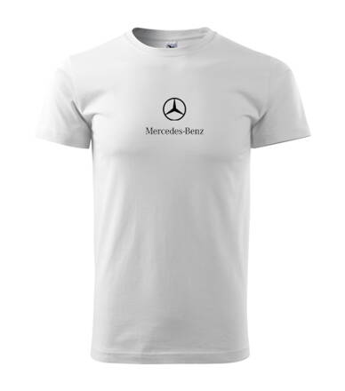 Tričko Mercedes, biele