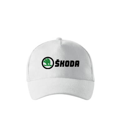 Šiltovka Škoda, biela