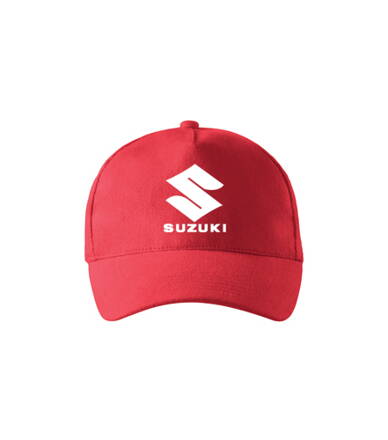Šiltovka Suzuki, červená