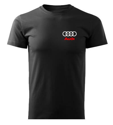 Tričko Audi, čierne 2