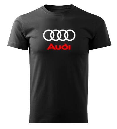 Tričko Audi, čierne