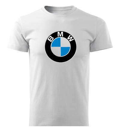 Tričko BMW, biele