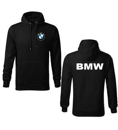 Mikina s kapucňou BMW, čierna 3