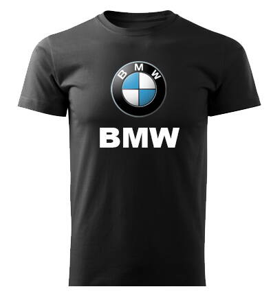 Tričko BMW, čierne