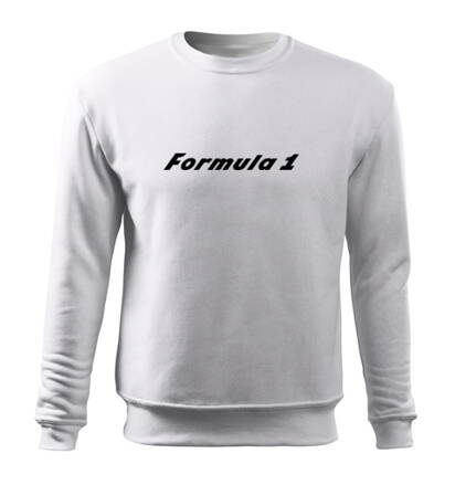 Mikina Formula 1, biela