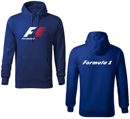 Mikina s kapucňou F1/Formula, modrá
