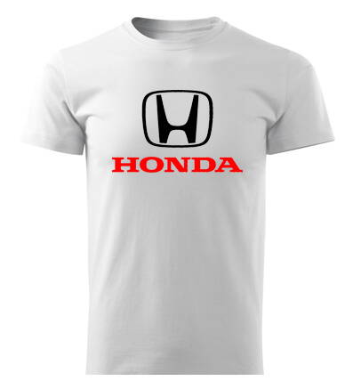 Tričko Honda, biele