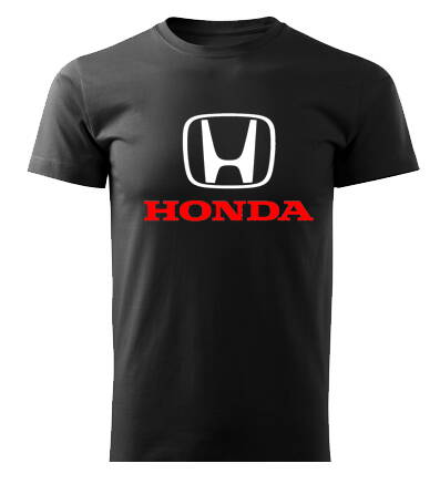 Tričko Honda, čierne