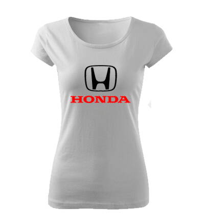 Dámske tričko Honda, biele 