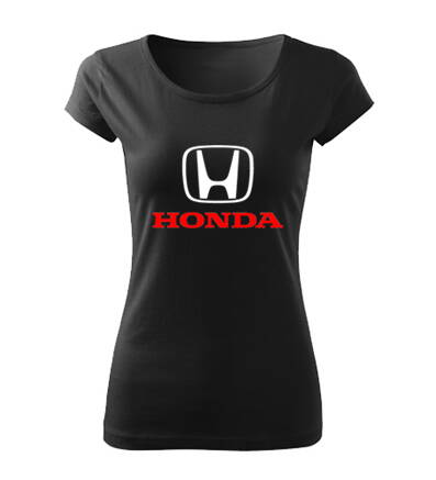 Dámske tričko Honda, čierne