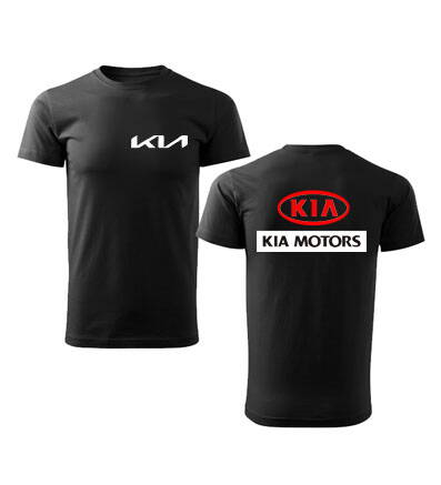 Tričko KIA MOTORS, čierne