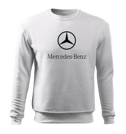 Mikina Mercedes, biela