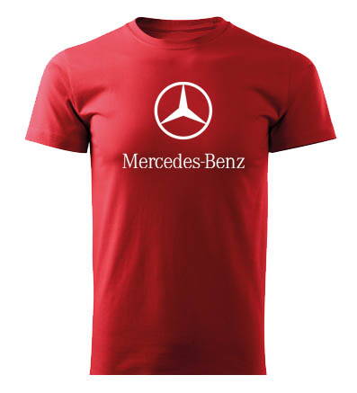 Tričko Mercedes, červené