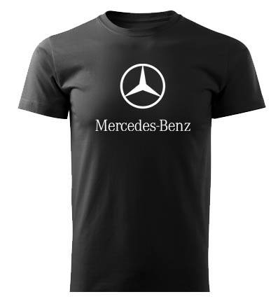 Tričko Mercedes, čierne