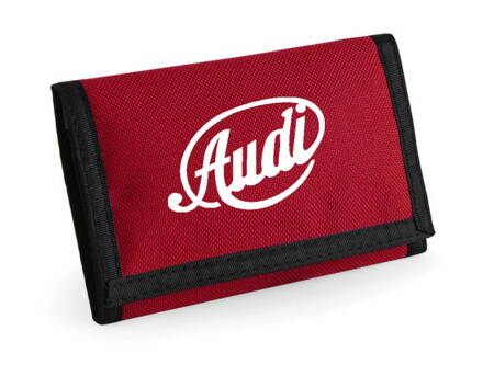 Peňaženka AUDI, červená