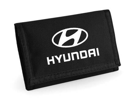 Peňaženka HYUNDAI, čierna