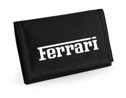 Peňaženka FERRARI, čierna
