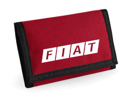 Peňaženka FIAT, červená 2