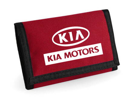 Peňaženka KIA, červená