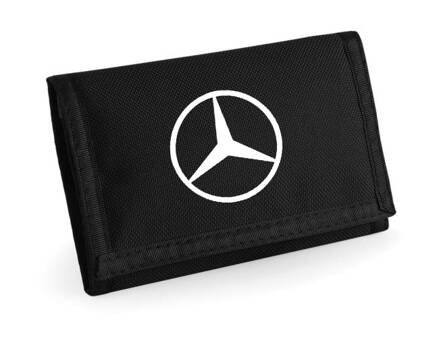 Peňaženka MERCEDES logo, čierna