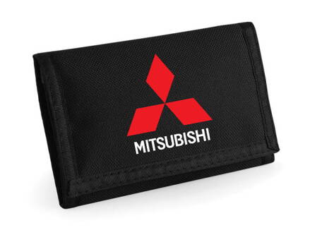 Peňaženka MITSUBISHI, čierna