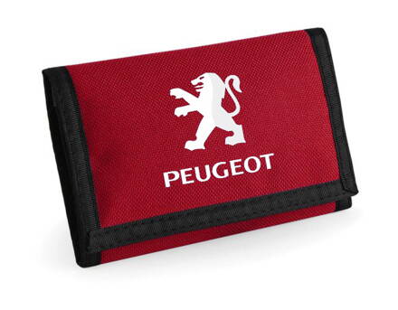 Peňaženka PEUGEOT, červená