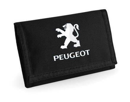 Peňaženka PEUGEOT, čierna