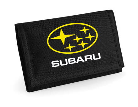 Peňaženka SUBARU, čierna
