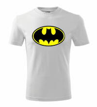Tričko Batman, biele